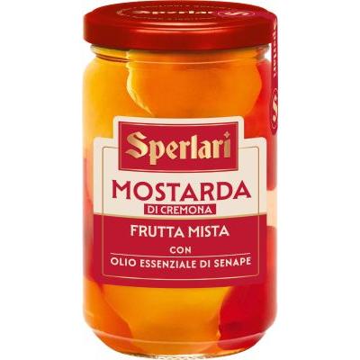 SPERLARI MOSTARDA FRUTTA VASO PINO GR380