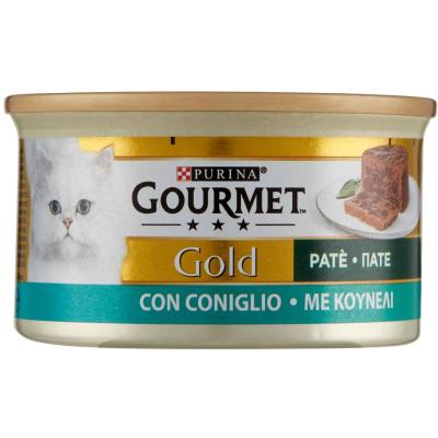 GOURMET GOLD CONIGLIO PATE' GR.85