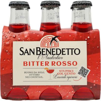 S. BENEDETTO BENS BITTER ROSSO CL.10 X6