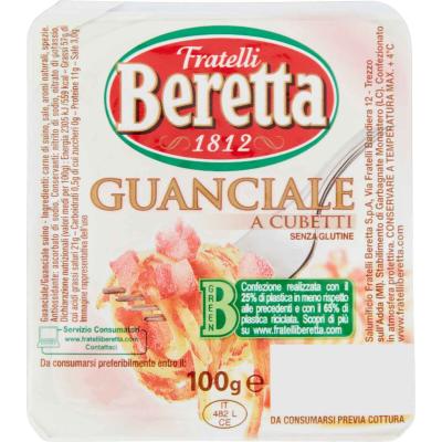 BERETTA GUANCIALE CUBETTI GR.100