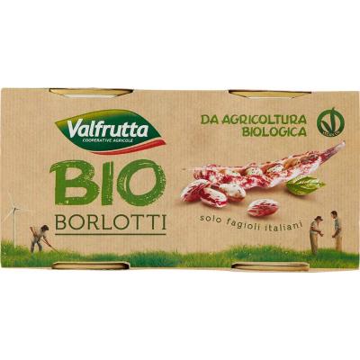 VALFRUTTA FAGI BIO BORLOTTI GR400 X2CT6*