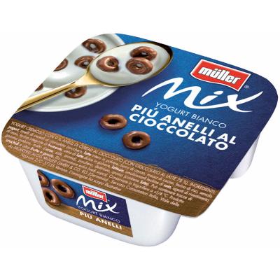 MULLER MIX YOGURT BIANC.ANELLI CIOC.G150