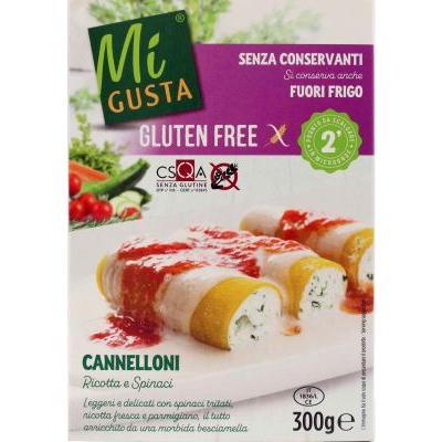 MI GUSTA CANNELLONI RIC/SPIN S/G GR.300